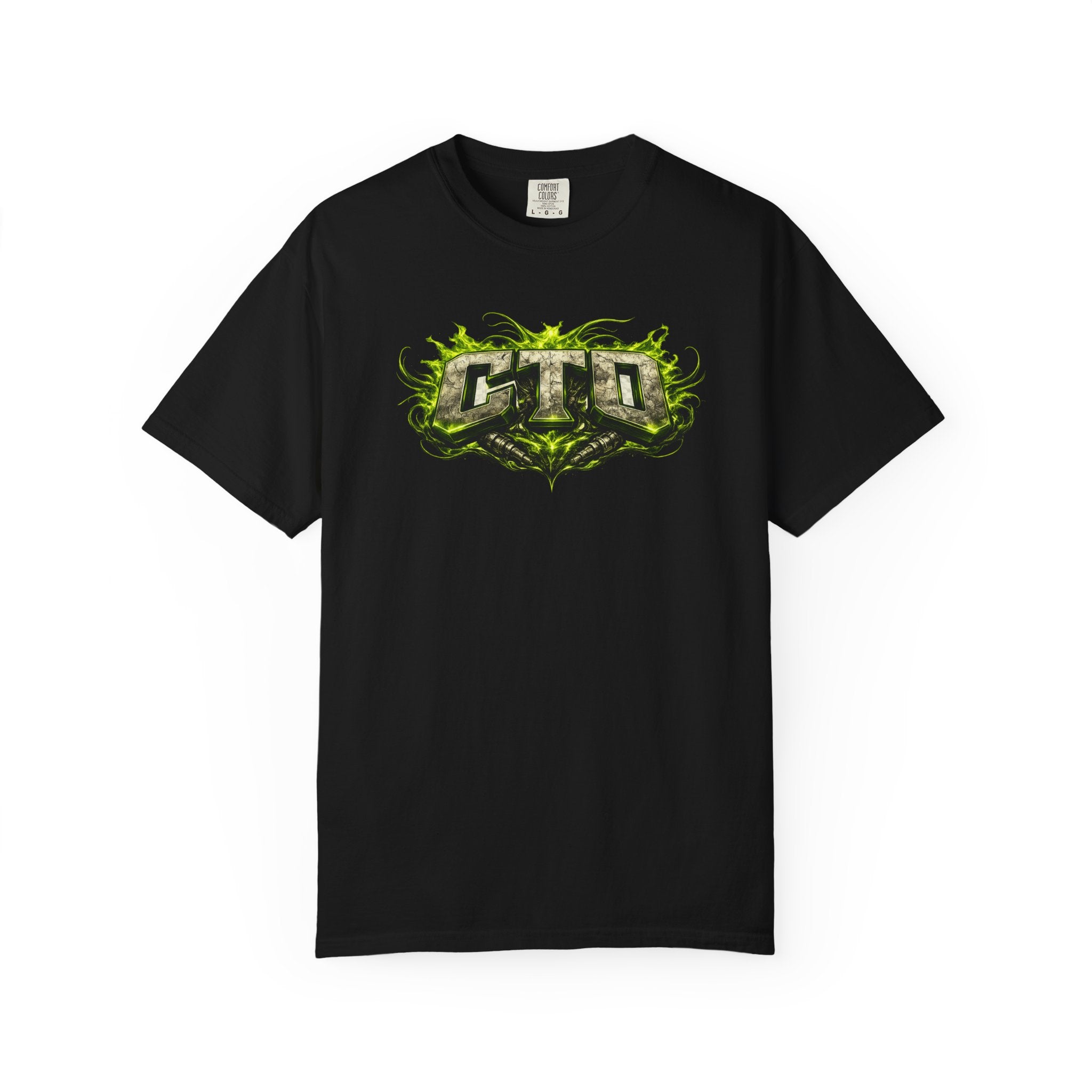 CTO Green Flame T-Shirt